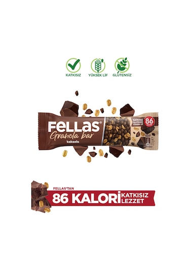 Kakaolu Granola Bar 23 G X 12 Adet