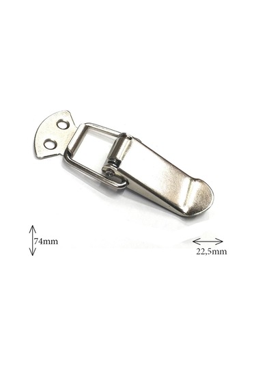 Sandık Klipsi Yaylı 7,5 Cm Orta Boy Kutu Kilit