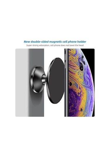 Fonken Çift Manyetik Spor Salonu Mutfak İçin Çift Taraflı Güçlü Mıknatıslı Telefon Tutucu Parantez iPhone Uyumlu 14pro Max Huawei Xiaomi