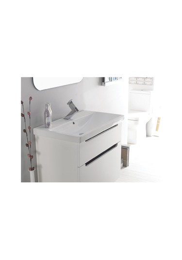 Turkuaz Seramik Etajerli Lavabo Elite 80 x 45 CM
