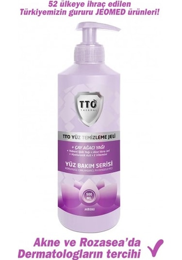Tto Yüz Temizleme Jeli 500 ML
