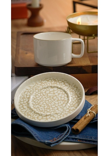 Heda Porselen Side Porselen Çay Takımı 4 Parça 2 Kişilik