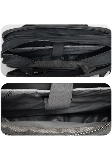 Escape 814 Siyah 13" Laptop Evrak Çantası Gvn-0111 Siyah