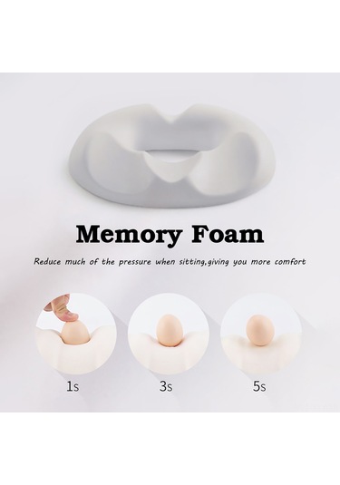 Yaleker Ergonomik Hafıza Köpük Minderi - Ofis, Ev Ve Araç Kullanımı İçin Konforlu Ve Destekleyici Taban Desteği Diğer