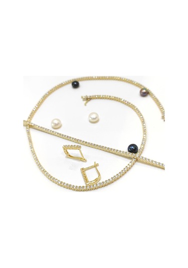 Altın Ürünler Tam Tur Su Yolu Set Takım 14 Ayar Altın