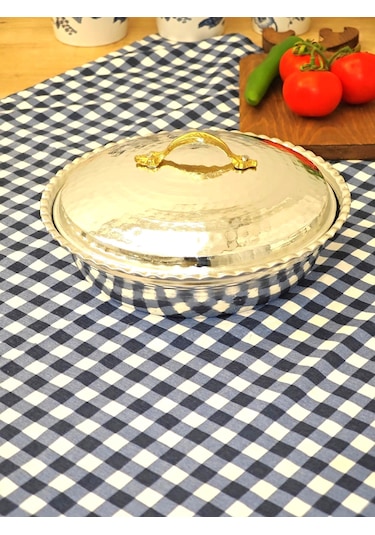 Bakır Pilav Tenceresi 24 Cm