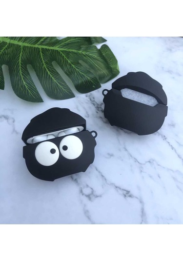 Iphone 1/2. Nesil Uyumlu Koruyucu Bluetooth Kulaklık Kılıfı Figürlü Gözcü Airpods 1/2. Nesil