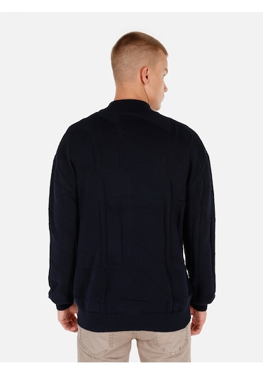 Colins Lacivert Erkek Hırka Lacivert