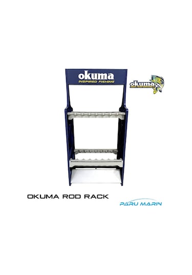 Okuma Plastic Rod Rack Kamış  Standı