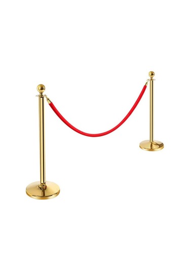 Pirinç Bariyer Ankara Fuar Yönlendirme Paslanmaz Protokol Bariyeri 10 Adet