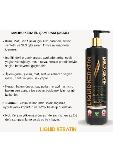 Saç Botoksu Plus - Yanmış Yıpranmış Saçlara Kökten Uca Keratin Bakım Seti