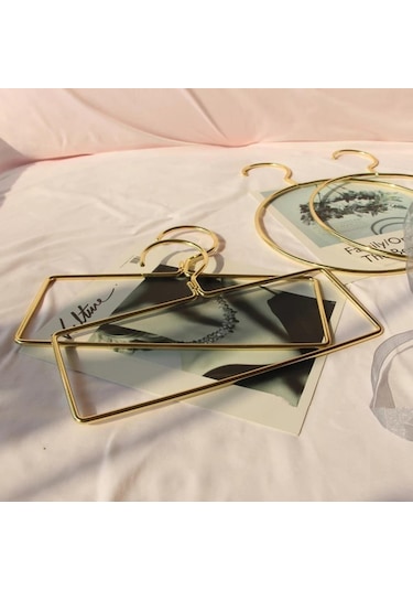 Suntek Kravat Susturucular Eşarp Pantolon Askısı Dolap Zarif Altın