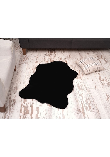 Tappeto Re x  Tavşanı Post Peluş Siyah