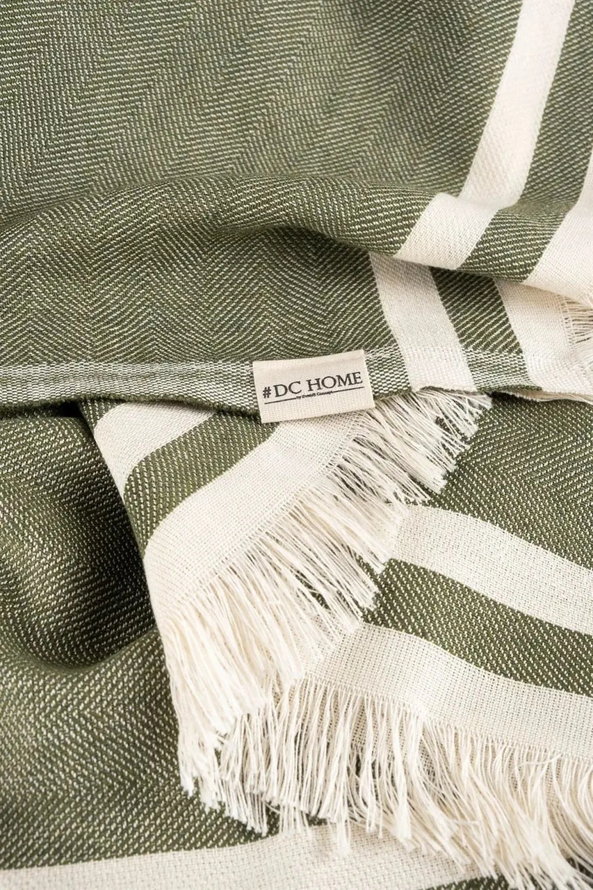 Alinda Pamuklu Maxi Boy Kolları Kapatan Kaymaz Terletmez Koltuk Örtüsü 170x300 - Yeşil Yeşil