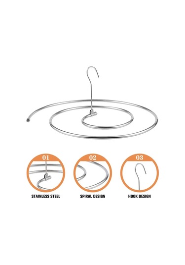 Vkemall Dayanıklı Çiftli Çamaşır Kurutma Askısı, Hızlı Ve Verimli 360 Derece Döner Tasarım, İç Ve Dış Mekan Kullanımına Uygun