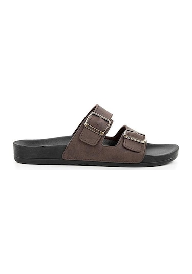 Muya Nova 31410-165 Anatomik Taban Erkek Terlik Kahve 40-45 Kahverengi