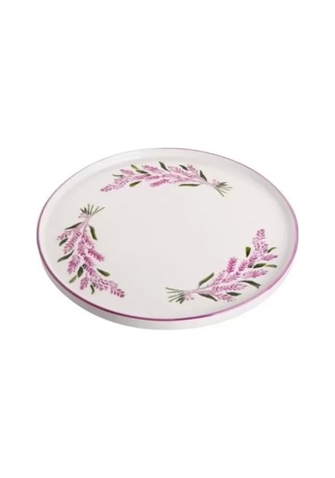 Lila Lavantalı Servis Tabağı 1 Adet Royaleks-bls2351 Renkli