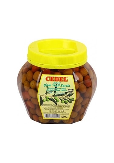 Cebel Çizik Yeşil Zeytin Pet 1 KG