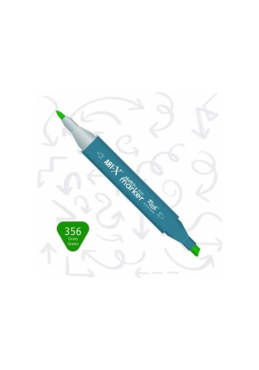 Supertrend Supertrend Sketch Marker Duo Çift Uçlu Marker Kalem 356 Grass Green