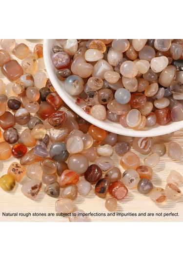 Xiyyadms 100g Pür Agate Taşları - 7-9mm Parlatılmış Kırık Taşlar, Akvaryum Ve Dinî Ambalaj, Çeşitli Renkler