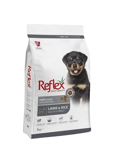 Reflex Kuzulu Ve Pirinçli Yavru Köpek Maması 3 KG