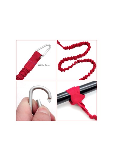 Geeroyoo Geniş 2cm Mh210131 Kürek Kayışı - Gri, Kırmızı, Siyah Seçenekleriyle Pratik Ve Ayarlanabilir Tasarım