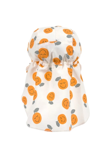 Lassig Flap Hat Uv Korumalı Uzun Şapka Orange Sea Salt Turuncu