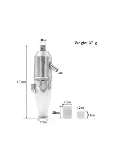 Ebitda Alüminyum Egzoz Borusu Seti - Rc Araçlar İçin