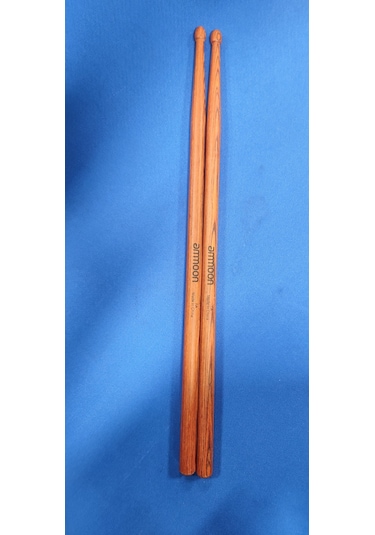 Ammoon 1 Çift 7a Ahşap Davul Çubukları Davul Çubukları Maun Ahşap Davul Seti Aksesuarları