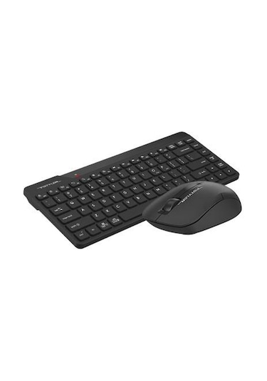 A4 Tech Fg2200 Aır2 Mini Kablosuz Klavye Mouse Seti, Usb, Siyah Optik