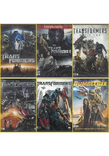 Dvd - Coleção Transformers + Bumblebee - 6 Filmes - Lacrado