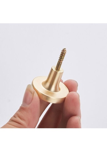 Katı Çinko Alaşımlı Yuvarlak Kapı Kolu, 4 Parça Dolap Kolu, Vidalı Dolap Kapısı Yuvarlak Kolu Çinko Alaşımlı Topuz