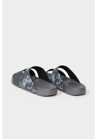 Defacto Erkek Düz Taban Çift Bantlı Eva Terlik E3130ax25hsgr2 Gri