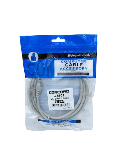 1.5 Metre Cat6 Patch Concord C 5502