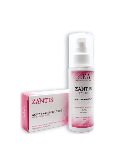 Dr.EA Zantis Aha Gözenek Sıkılaştırıcı Tonik 100 ML + Sivilce Akne Sabunu