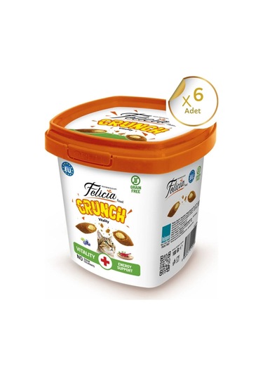 Felicia Crunch Vitality Kedi Ödülü 100 Gr 6'lı