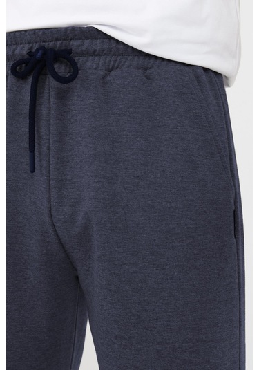 Antrasit Kapüşonlu Regular Fit Hırka Düz Paça Erkek Eşofman Takımı 3861 Antrasit