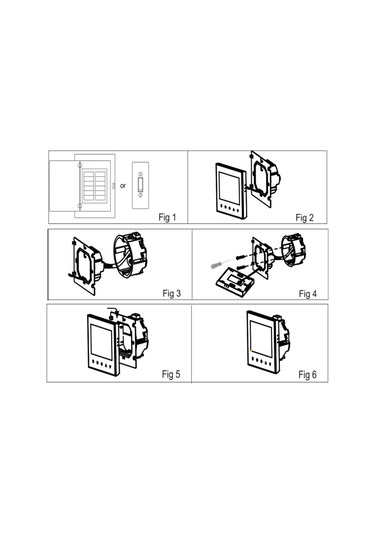 Leezsing BAC-3000AL İki Borulu Akıllı Dijital Oda Sıcaklık Kontrol Termostatı Beyaz