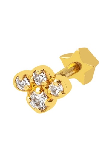 Tektaş 14 Ayar Tragus Altın Küpe Kphss14k22480 Sarı