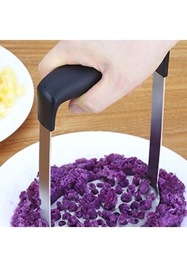 Trendooze Sebze Roamtic Ricer Püresi Patates Paslanmaz Mutfak Moda Meyve Ezici Çelik Baskı Aracı Fr