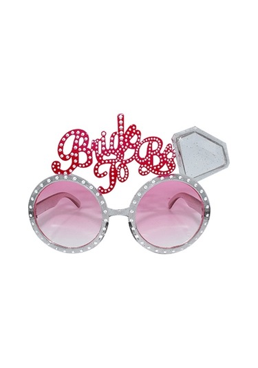 Bride To Be Taşlı Pembe Camlı Parti Gözlüğü