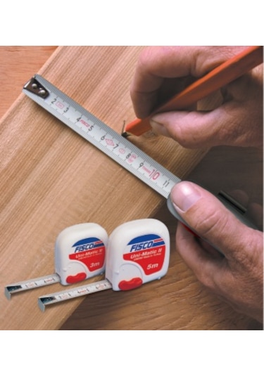 Fisco Çelik Metre Um3 3 Metre 16 MM "14 Adet"