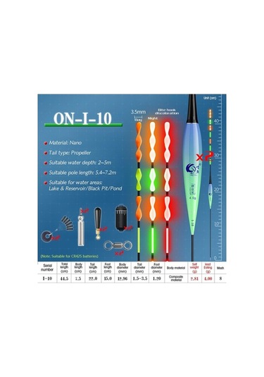 Pazly Onlyou Spiral Kuyruk Balık Şamandıra, İndüksiyonlu, Aydınlık, Akıllı Ş Açık Göl Şamandıra