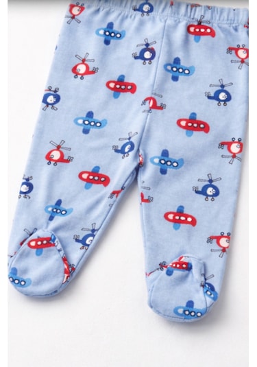 For My Baby 10'lu Bebek Hastane Çıkışı Zıbın Seti Mavi