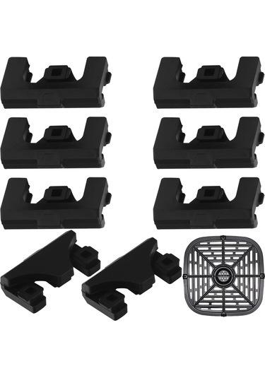 Instant Vortex 6qt Hava Fritözü Yedek Izgara Tepsisi Koruyucusu İçin Siyah