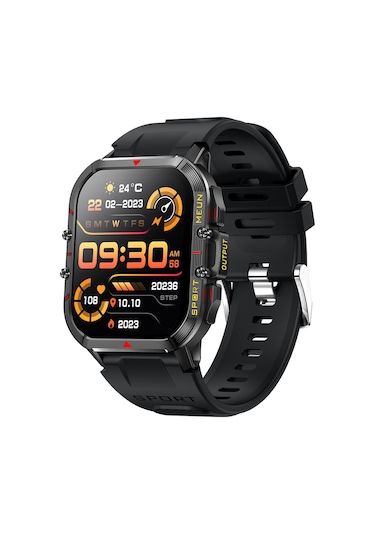 Tenfowee"t21 Akıllı Spor Saati 1.96'' Büyük Ekran Ip68