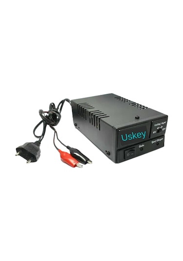 Uskey 6V-12V Ayarlı 2 Amper Akü Şarj Cihazı