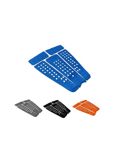 Suntek 5 Parça Elmas Yivli Eva Sörf Tahtası Çekiş Siyah