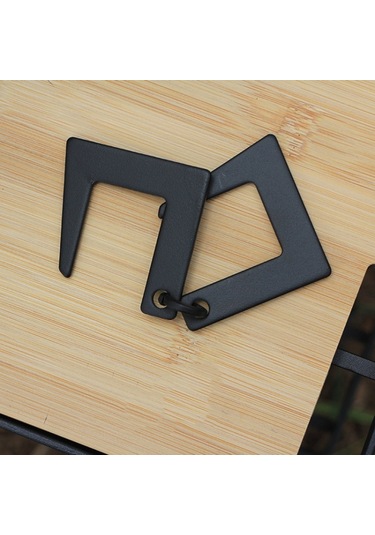 Çok Fonksiyonlu S-şekil Kamp Asılı Kanca Askı Demir S Askı Yürüyüş Pot Tava Tutucu Sırt Çantasıyla Piknik İçin 001