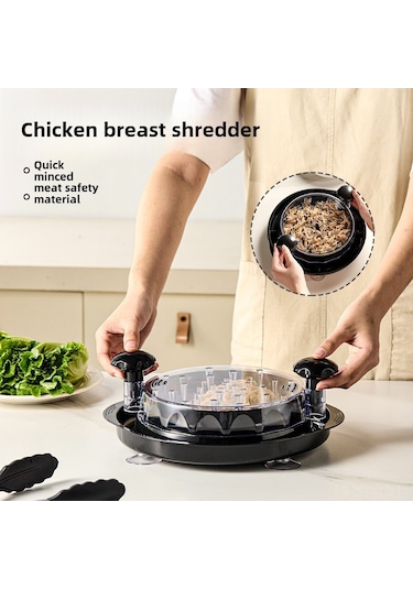 Geeroyoo Portakal Renkli Sürekli Materyal Multifonksiyonel Tavuk Göğsü Dilimleyici: Çubuk Salata Shredder, Elle Et Kesici Ve Isıtıcı Olmayan Ev Ve Profesyonel Mutfak Aleti Diğer